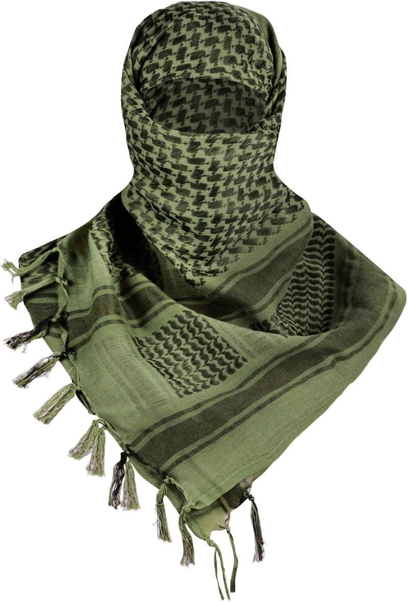Free Soldier وشاح عسكري شماغ تكتيكي صحراوي كوفية رأس و رقبة مع خيوط للرجال والنساء - Image 1